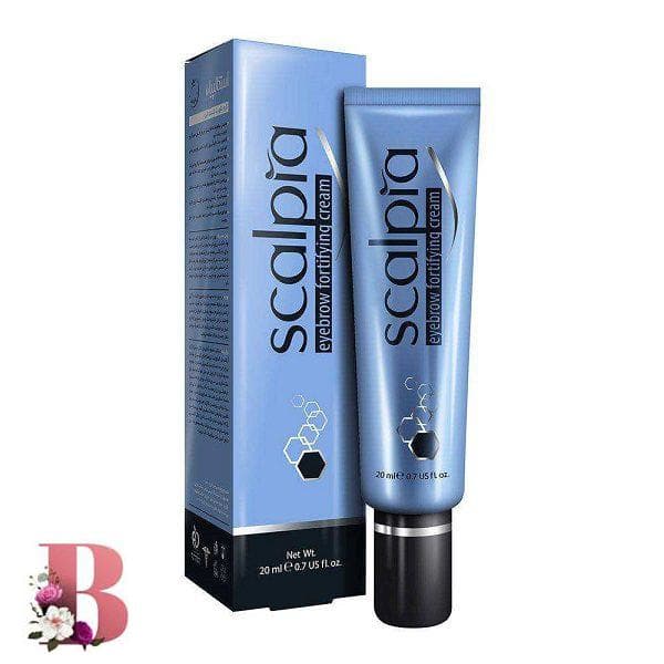 کرم تقویت کننده ابرو اسکالپیا مدل Fortifying حجم ۲۰ میلی لیتر | Scalpia Eyebrow Fortifying Cream ۲۰ ml