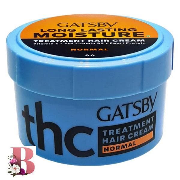 کرم حالت دهنده و ویتامینه مو گتسبی ۱۲۵گرم | Gatsby Treatment Hair Cream Moist Normal 125 g