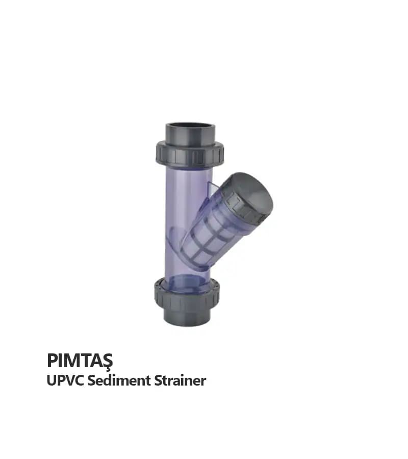 صافی Y رسوبگیر UPVC پیمتاش (Pimtas) سایز 75 میلیمتر