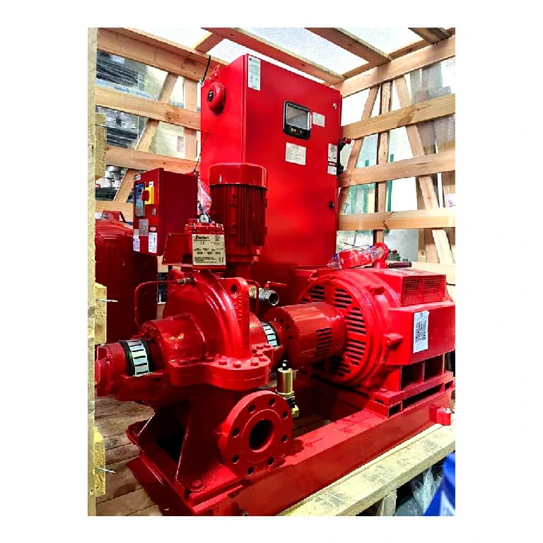 بوستر پمپ آتش نشانی UL & FM مطابق با استاندارد NFPA 20 — تصویر ۴