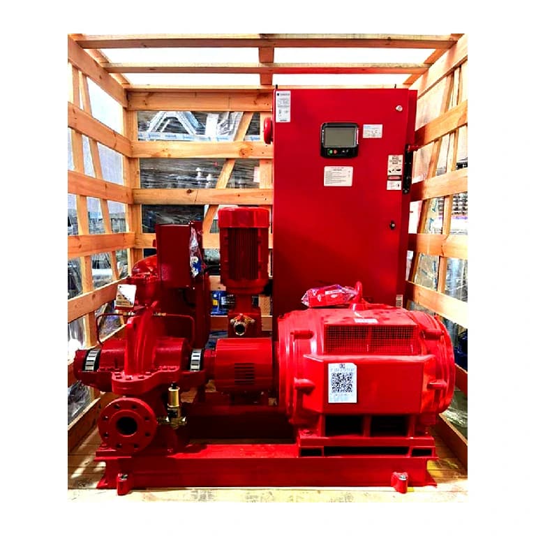 بوستر پمپ آتش نشانی UL & FM مطابق با استاندارد NFPA 20 — تصویر ۵