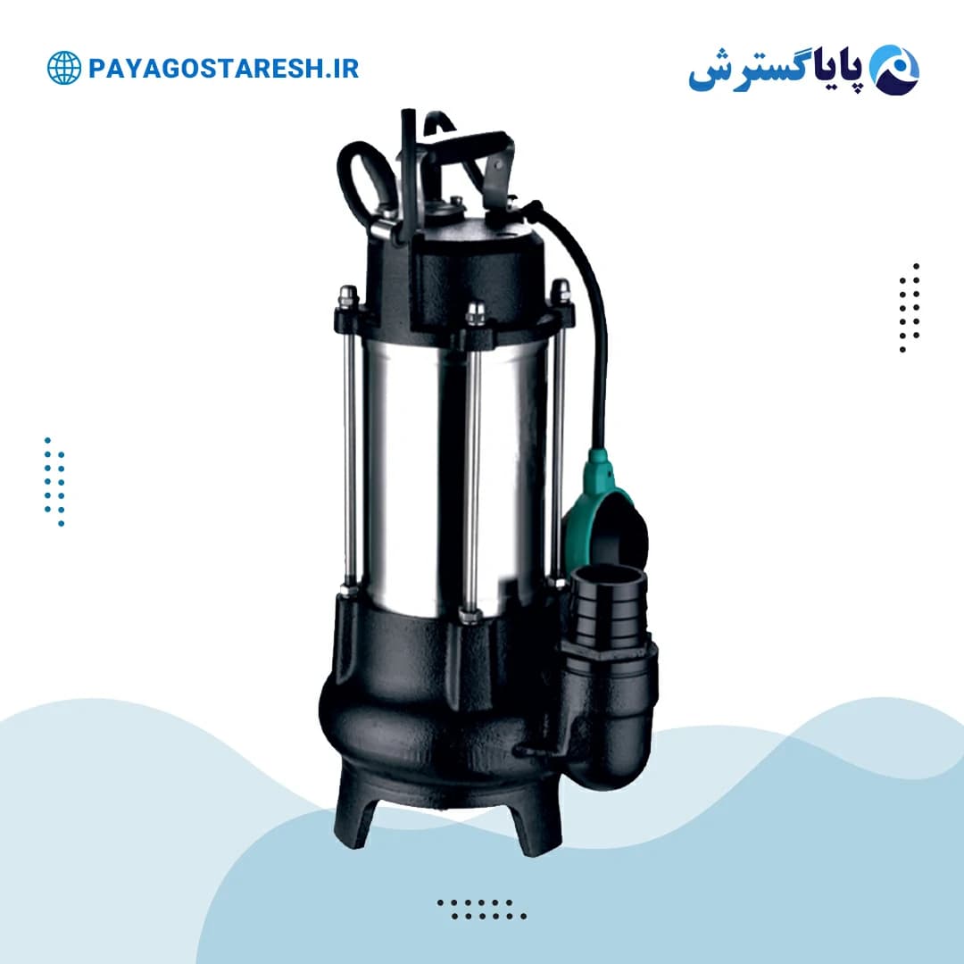 پمپ لجن کش چدنی ابارا SSJ 50-16/0.75 MFK پروانه نیمه باز