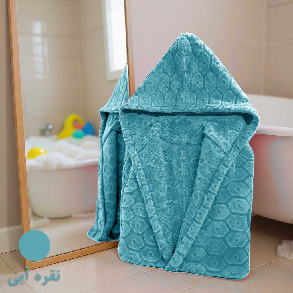 حوله تن‌پوش کودک و نوجوان برند هنر طرح زنبوری (سایز ۱۰۰) — تصویر ۵