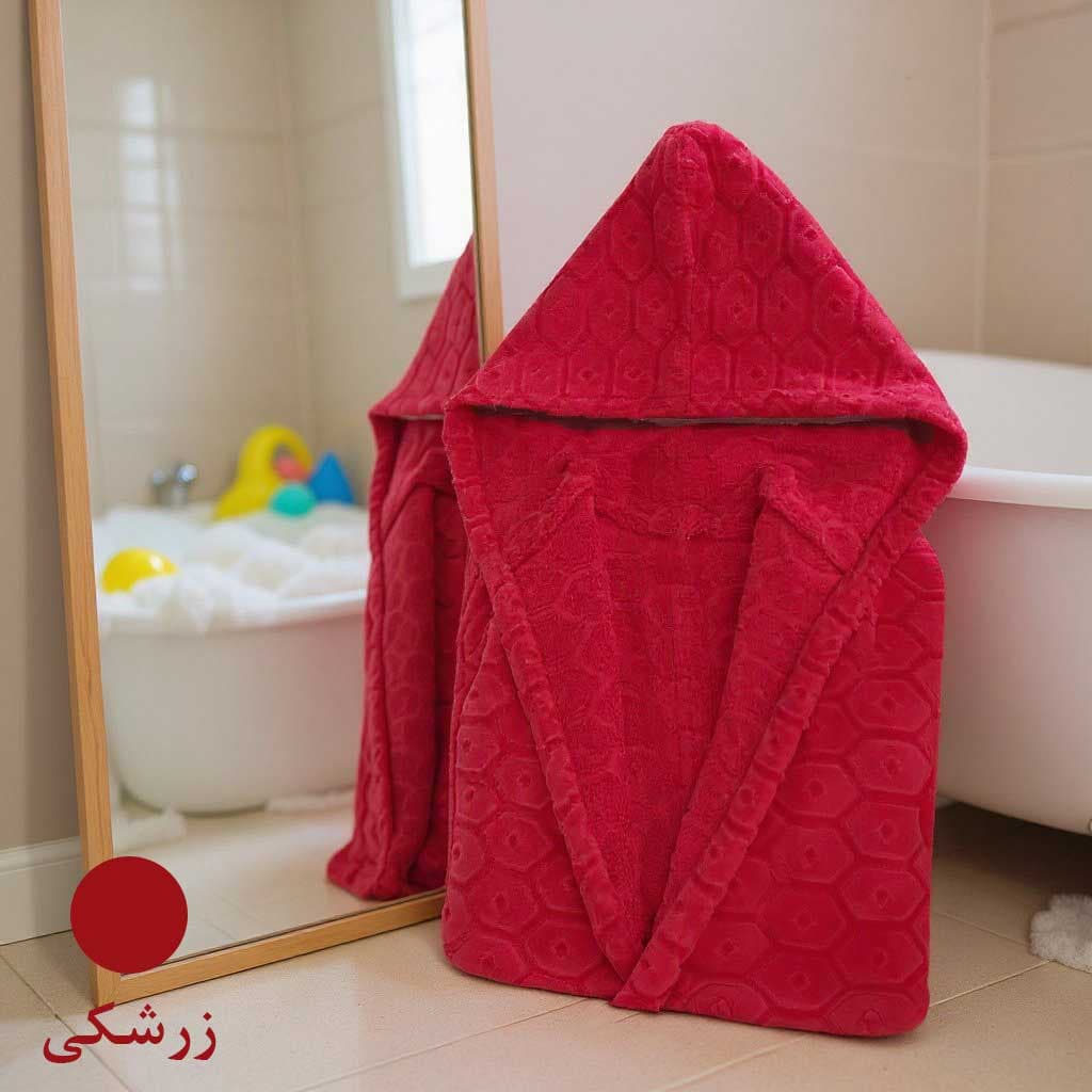 حوله تن‌پوش کودک و نوجوان برند هنر طرح زنبوری (سایز ۸۰) — تصویر ۷