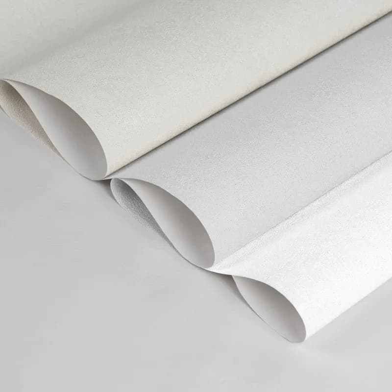 کاغذ دیواری هاش دو او H2O طرح ساده کرم کد 902C — تصویر ۲