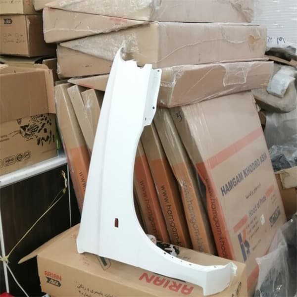 گلگیر جلو پراید 131 پراید 151/141 رنگی اکونومیک (نقره ای /سفید/نوک مدادی/مشکی/زرد/) — تصویر ۲
