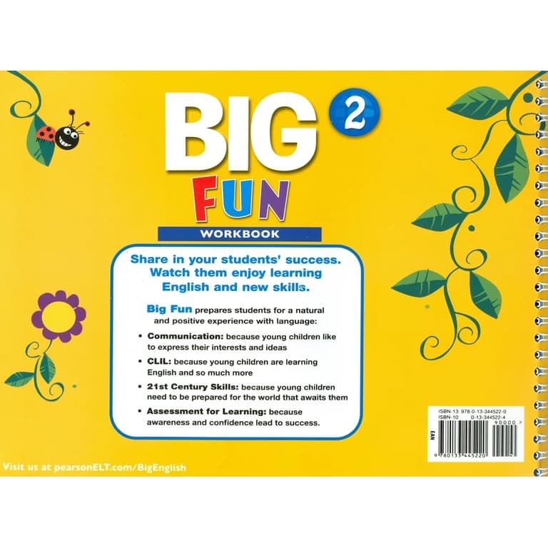 کتاب New Big Fun 2 اثر Mario Herrera and Barbara Hojel انتشارات پيرسون-کد: M24152 — تصویر ۲