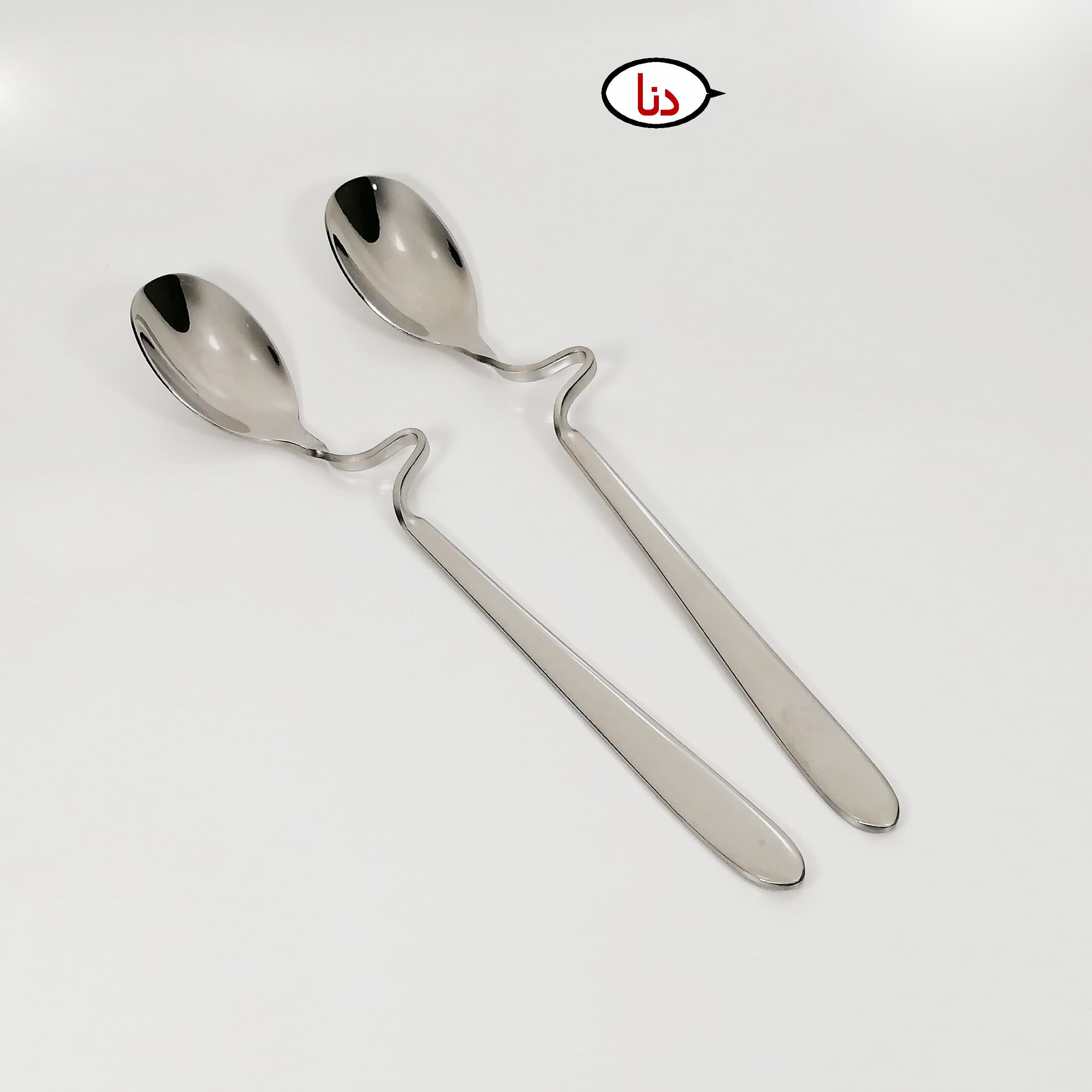 قاشق عسل خوری استیل یونیک