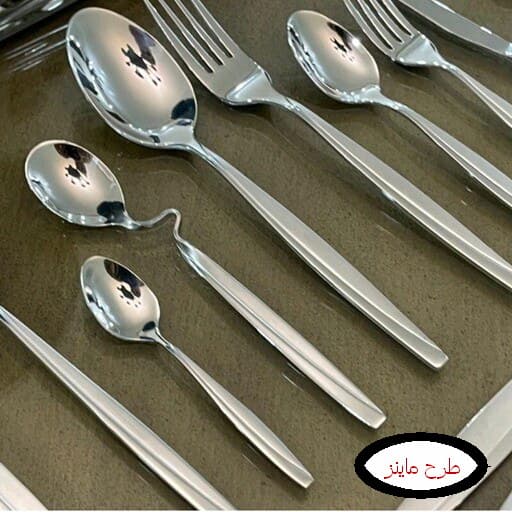 سرویس قاشق و چنگال 12 نفره 72 پارچه mg — تصویر ۳