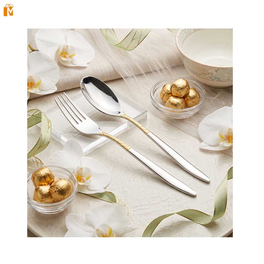 سرویس قاشق و چنگال 57 پارچه 12 نفره وینتو مدل 166MG کابان