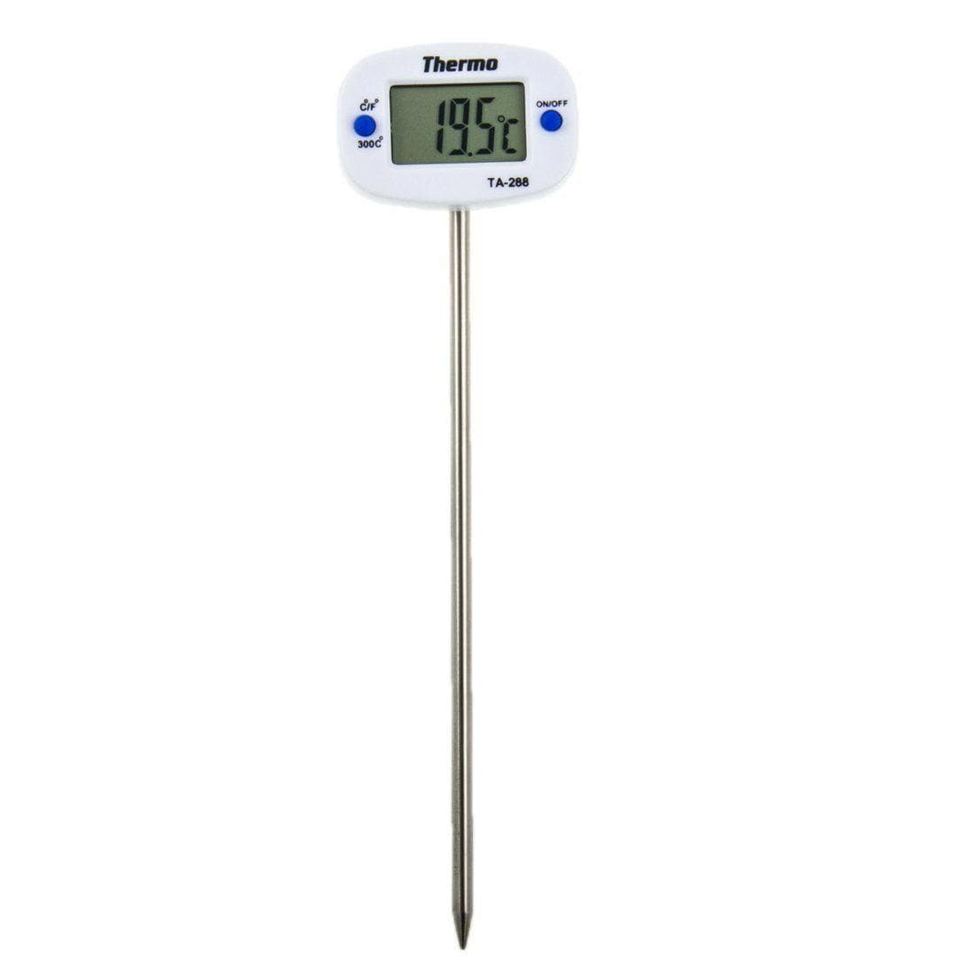 دماسنج دیجیتال نفوذی مدل TA-288 با سنسور استیل ضدزنگ و نمایشگر LCD