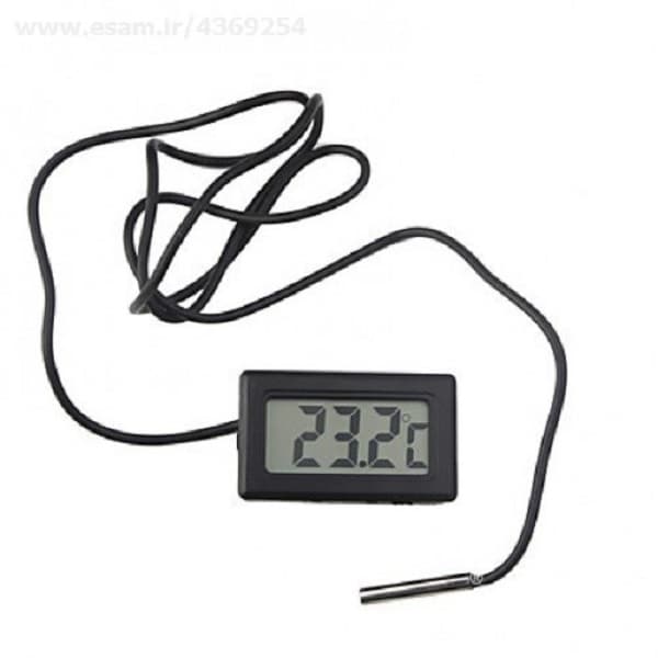 دماسنج دیجیتال پنلی مدل TM-2A با پراب سنسور خارجی — تصویر ۲