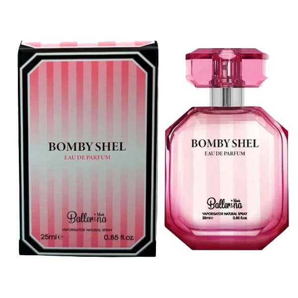 عطر و ادکلن زنانه ادوپرفیوم زنانه بالرینا مدل BOMBYSHEL حجم 25 میلیلیتر بسته 6 عددی — تصویر ۲