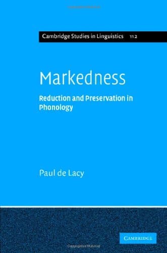 کتاب Markedness: Reduction and Preservation in Phonology نسخه کامل