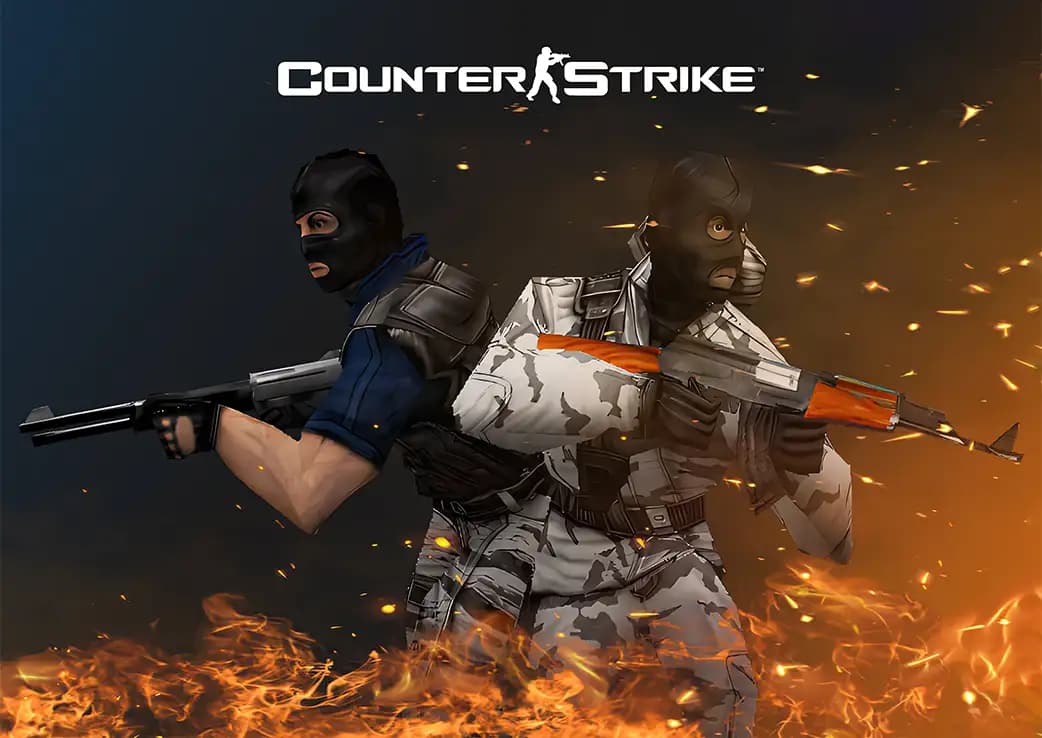 متال پوستر بازی Counter Strike کد N202