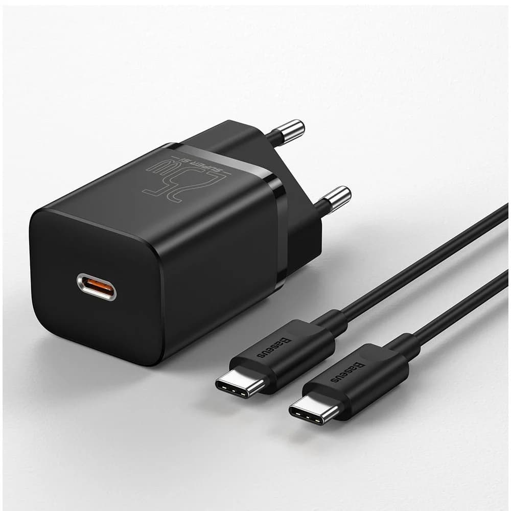 شارژر دیواری باسئوس مدل CCSUP-L02 به همراه کابل تبدیل USB-C — تصویر ۴