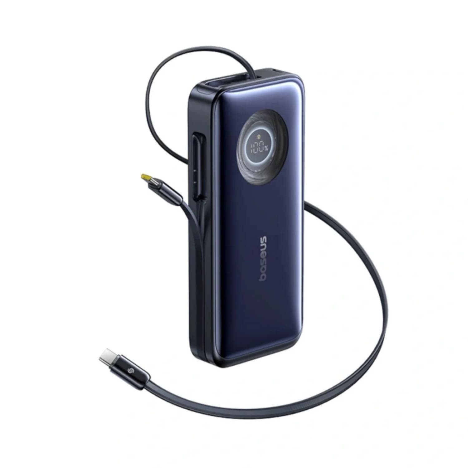 پاوربانک 100 وات بیسوس مدل EnerCore CR11 ظرفیت 20000 میلی‌آمپرساعت به همراه دو عدد کابل USB-C — تصویر ۴