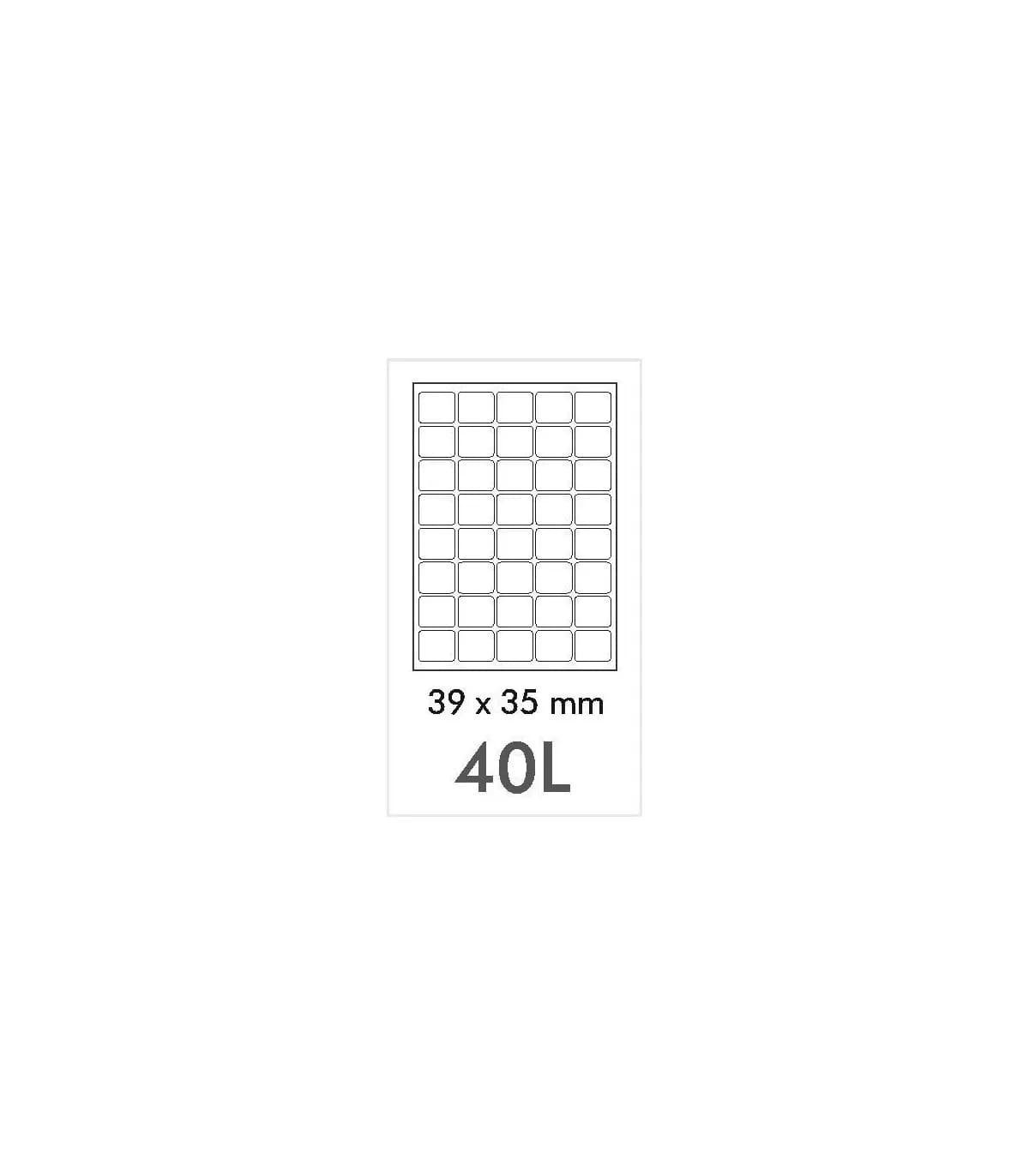 لیبل مات 40 قسمتی A4 – نواجت