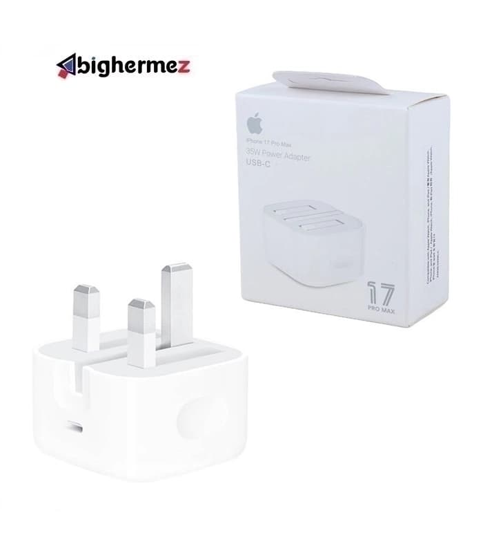 شارژر دیواری اورجینال آیفون 17 پرومکس مدل A2306 35W