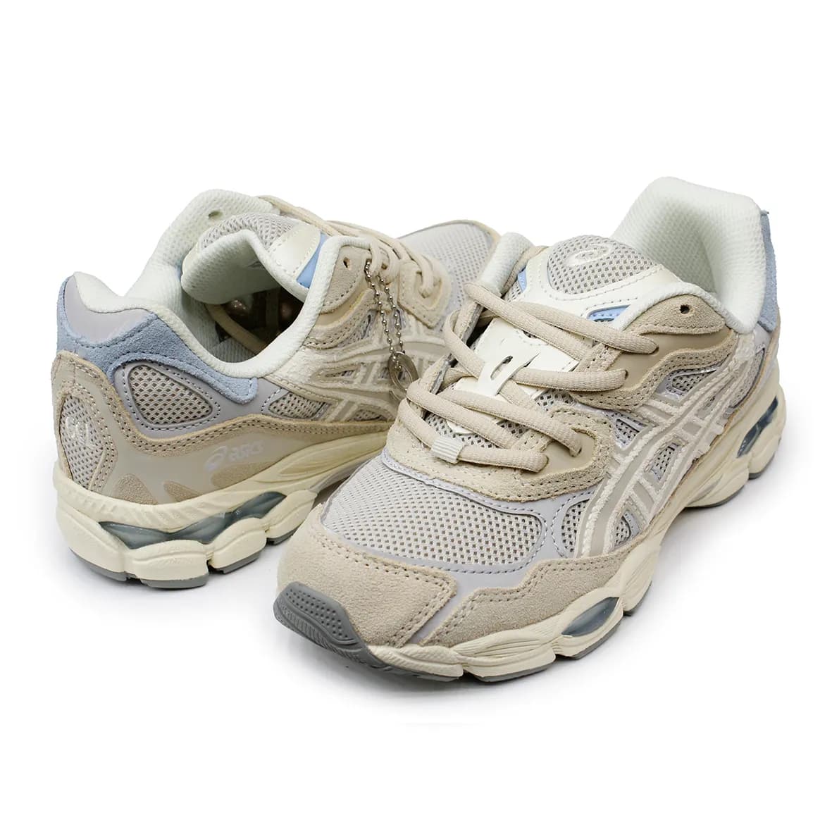کفش زنانه آسیکس ژل Asics GEL-NYC رنگ کرم آبی | ویتنام — تصویر ۳