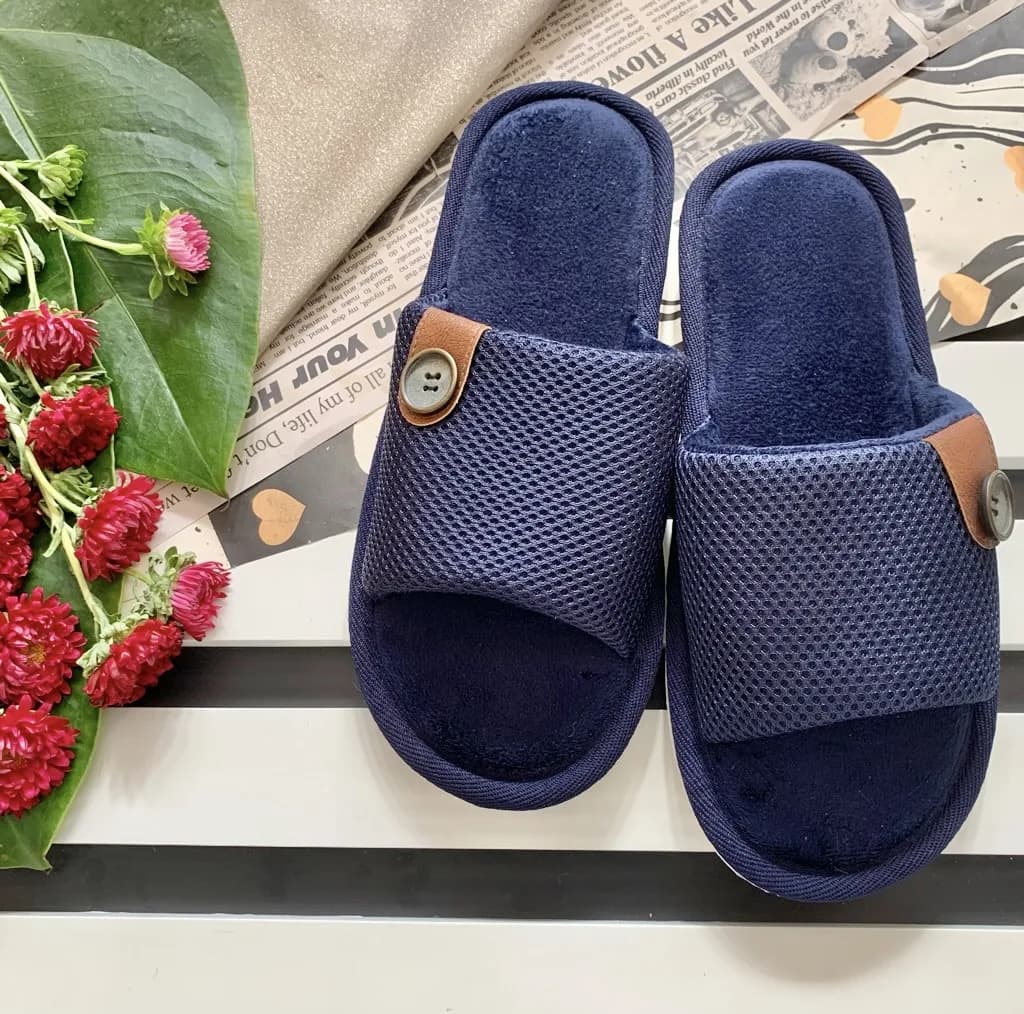 دمپایی حوله‌ای نیکتا مدل آریا کد Bl-02 — تصویر ۵
