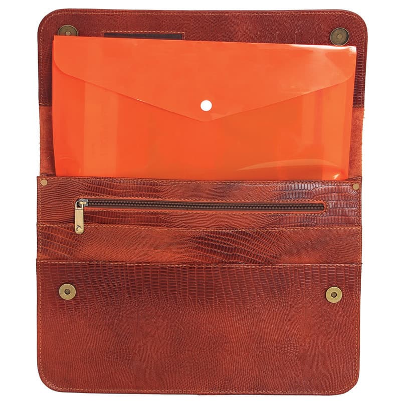 کیف دستی چرم بارز مدل DF29.LIZARD — تصویر ۵