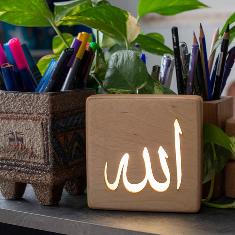 تابلو نوری مدل الله نشان — تصویر ۲