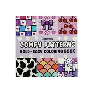 دفتر رنگ آمیزی 48 برگ مدل Comfy patterns