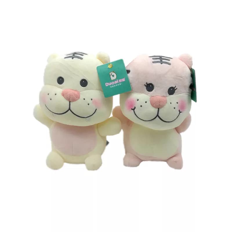 عروسک ببر لپ صورتی Duoai Toys