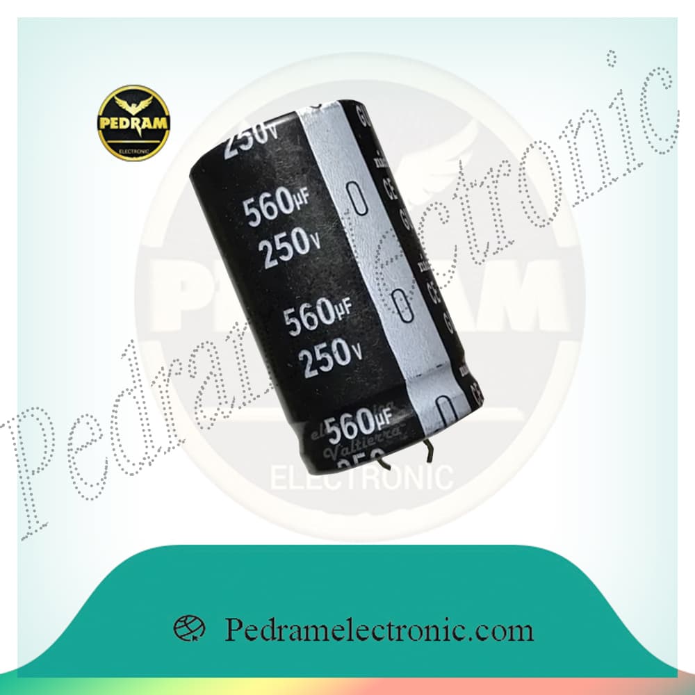 خازن 560MF 250v