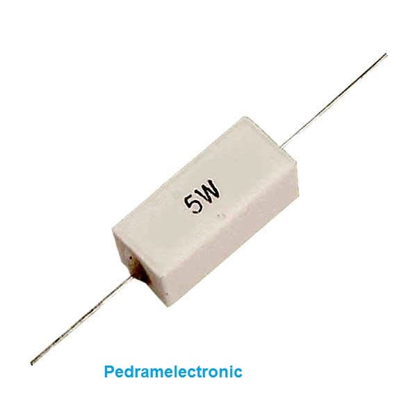 مقاومت آجری RES 1R 5W — تصویر ۲