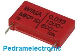خازن پلی استر 33NF 1000MKP