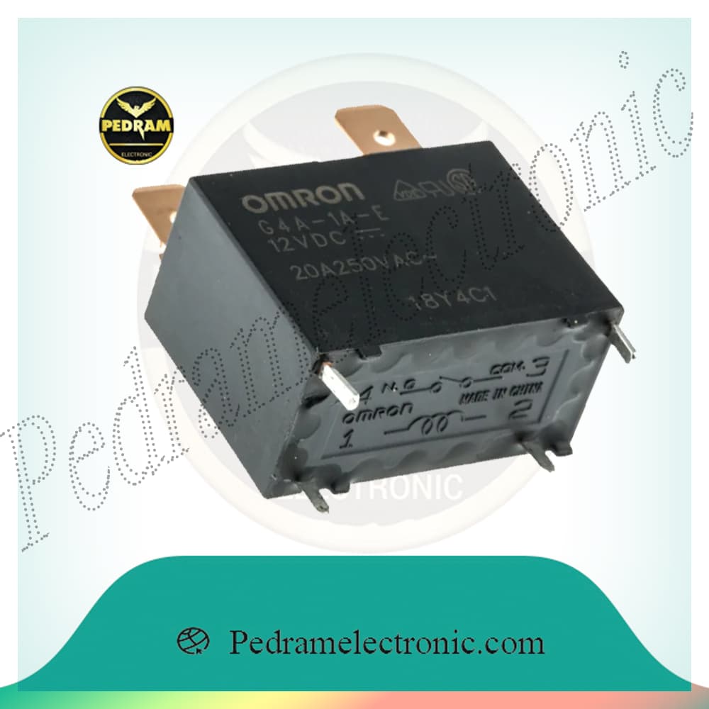 رله R G4A-1A-E 12V 20A OMRON