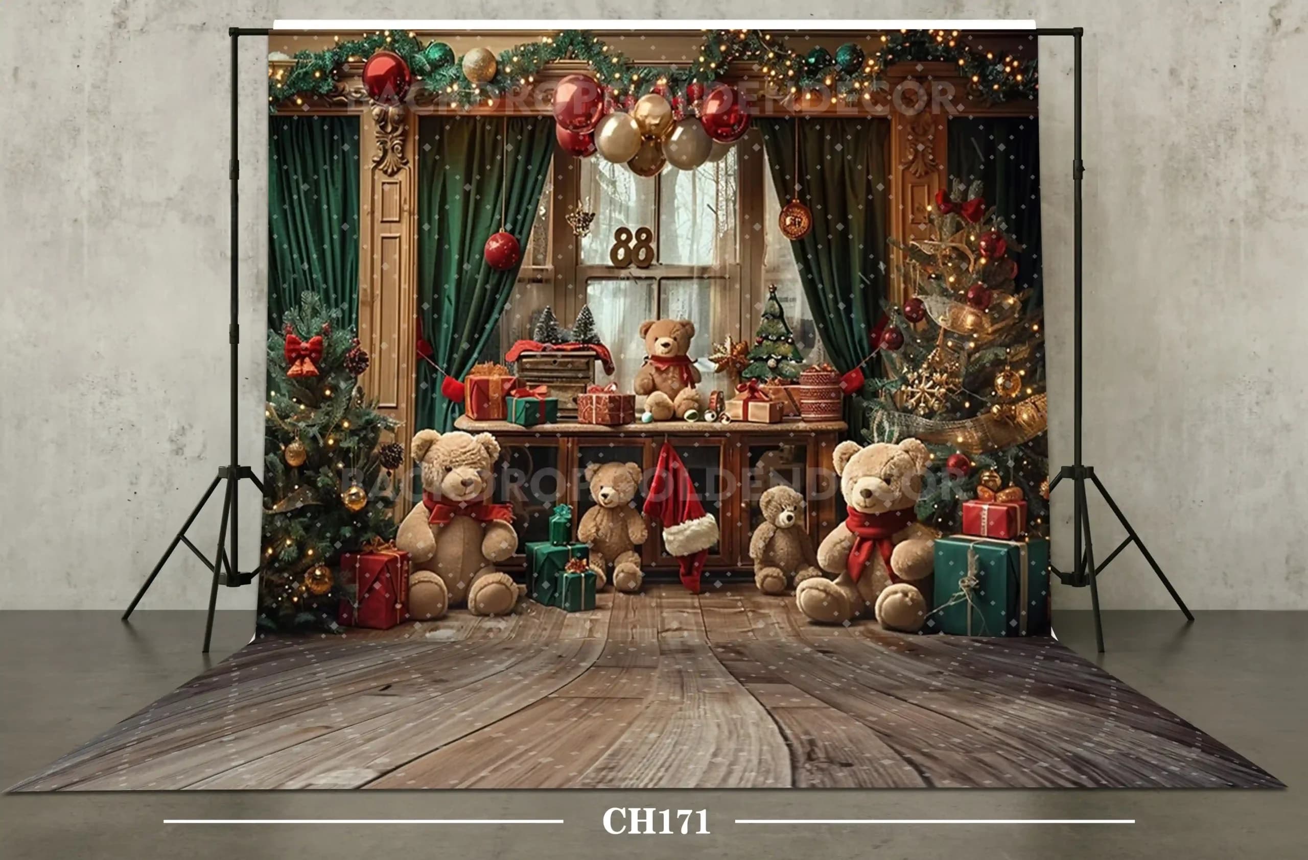 بکدراپ کریسمس کد CH171