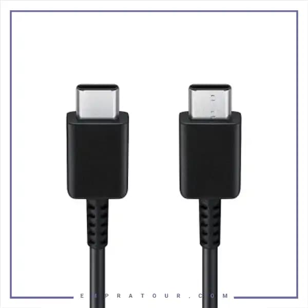 کابل شارژ دو سر تایپ سی 45 وات سامسونگ پک دار EP-DN975 — تصویر ۲