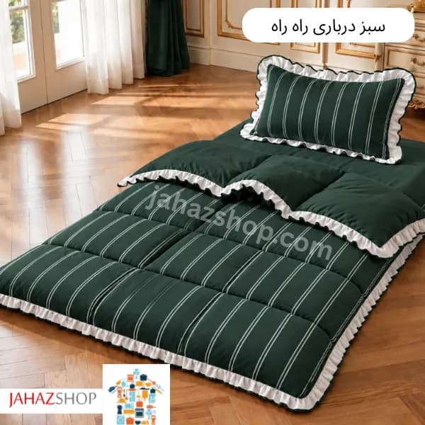 سرویس تشک مهمان چیندار راه راه مدل آنیل — تصویر ۶