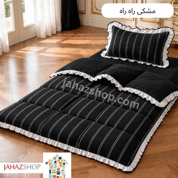 سرویس تشک مهمان چیندار راه راه مدل آنیل — تصویر ۳