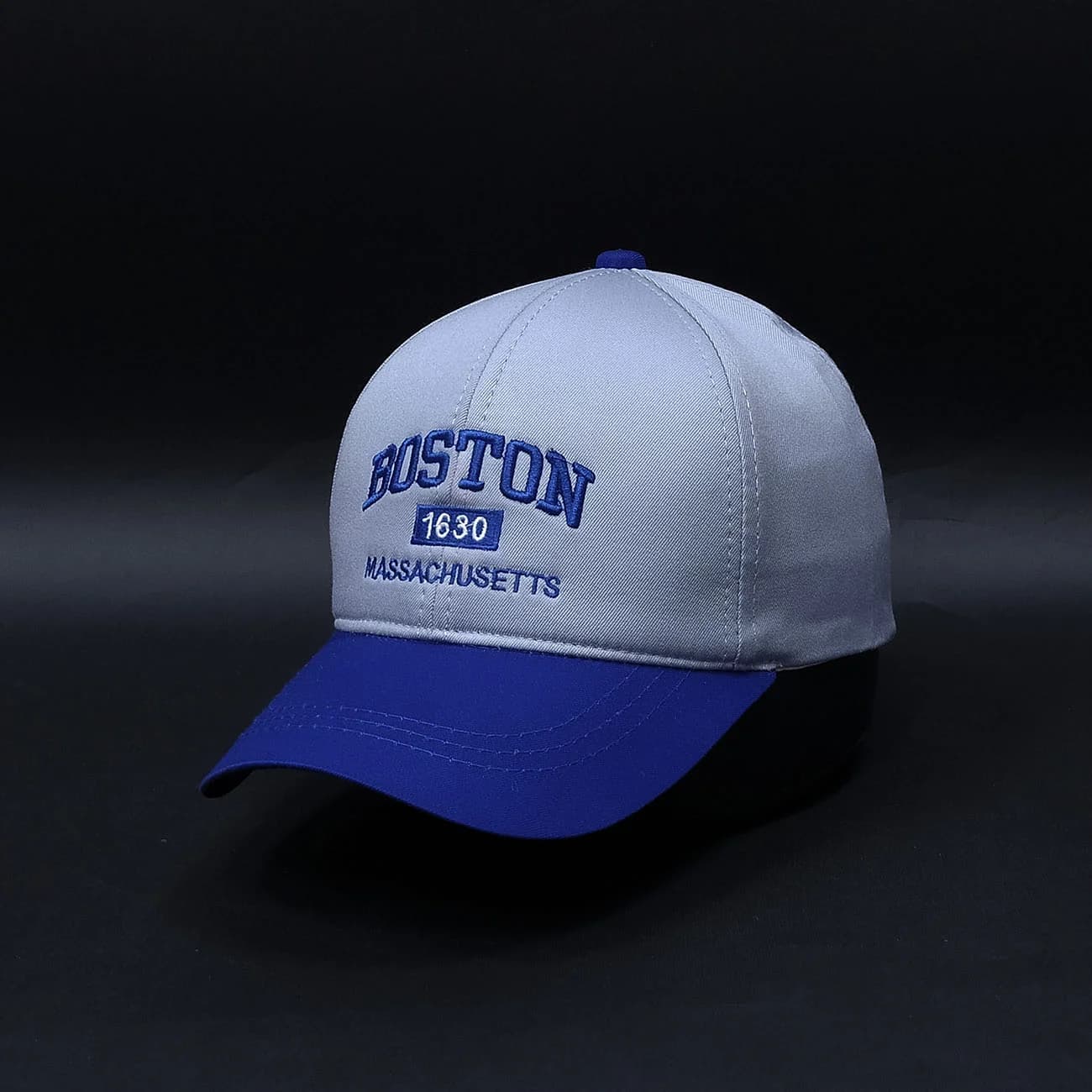 کلاه بیسبالی کتان BOSTON دو رنگ | کپ بوستون مناسب استایل های کژوال و روزمره با طراحی خاص و شیک — تصویر ۲