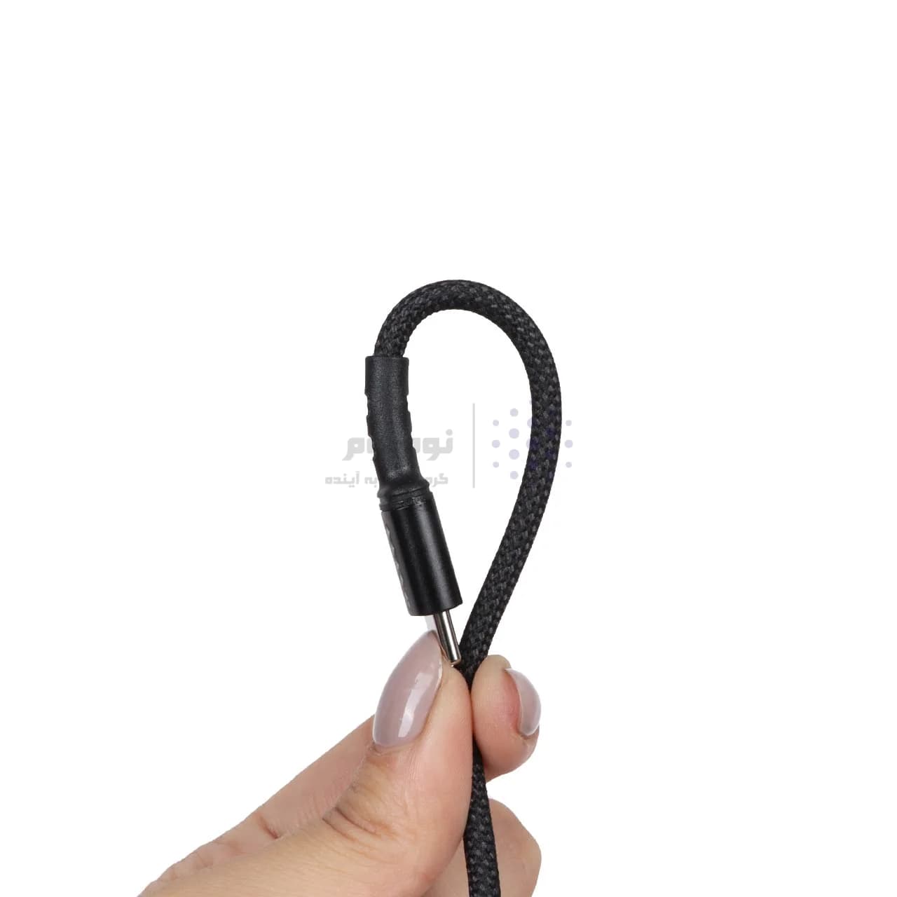 کابل شارژ کنفی فست 1.1 متری MNS Type-C مدل M021C – مشکی – SMO — تصویر ۲