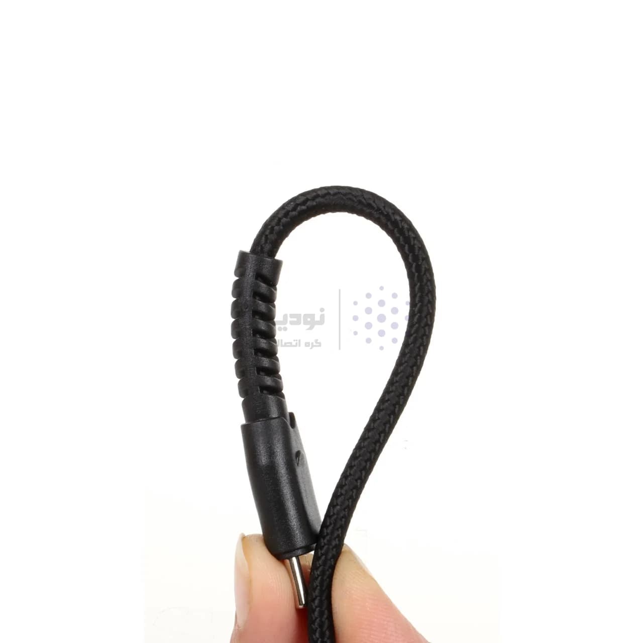 کابل شارژ کنفی 1.1 متری فست Shoosh Type-C مدل SH119C – مشکی – SMO — تصویر ۲