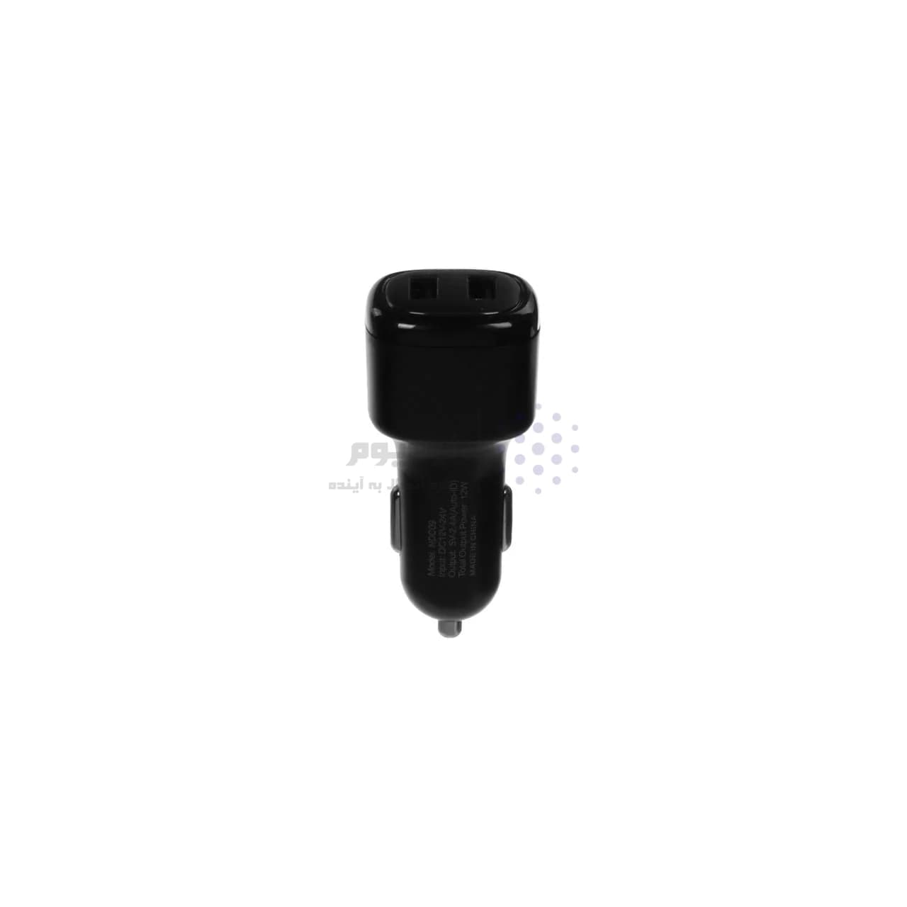 شارژر فندکی 12W فست دو پورت NITU مدل NDC09 – مشکی (گارانتی 18 ماه تعویض نیکان همراه) — تصویر ۲