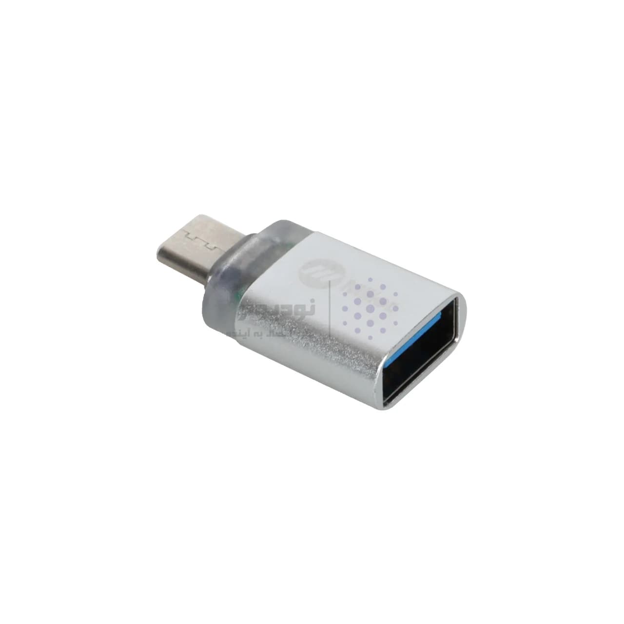 تبدیل Miller OTG USB To Type-C مدل MO-208 – نقره ای (گارانتی پارتیان پایا) — تصویر ۲
