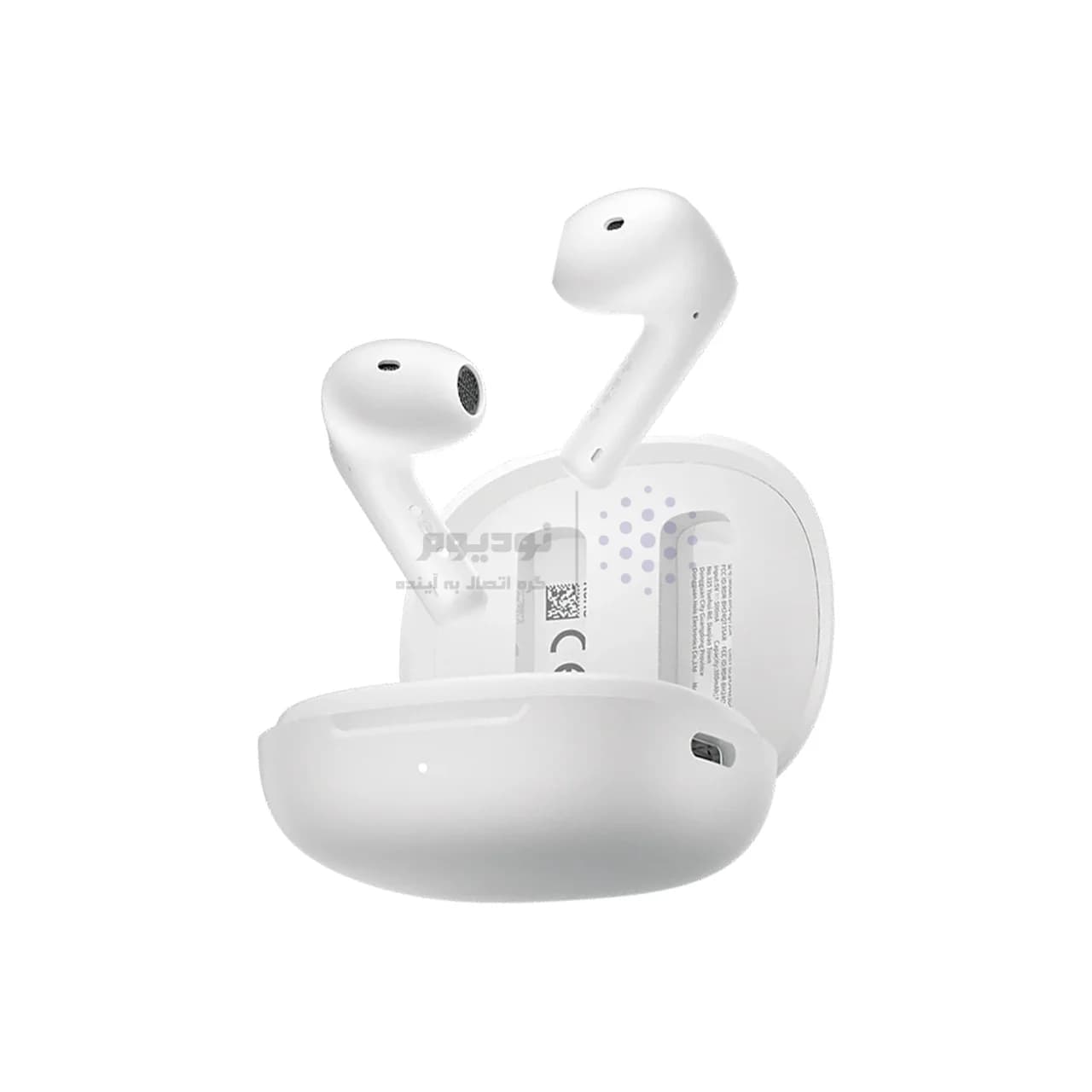 ایرفون بی سیم QCY مدل Ailybuds E10 – سفید (گارانتی 18 ماهه شرکتی) — تصویر ۲