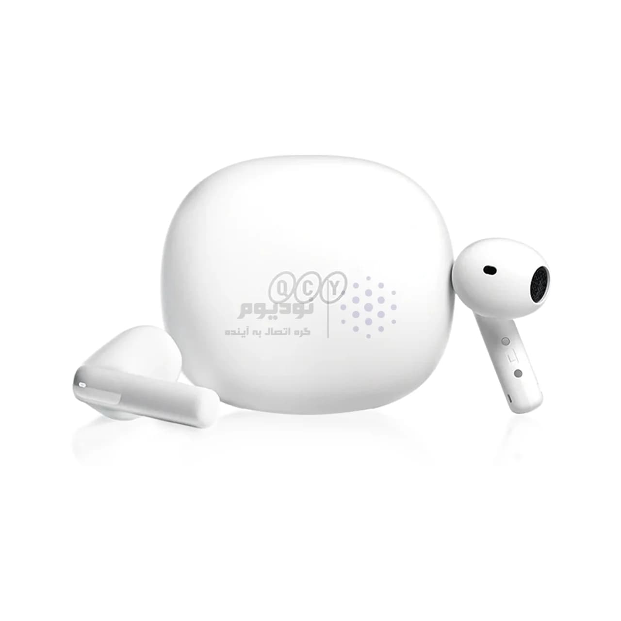 ایرفون بی سیم QCY مدل Ailybuds E10 – سفید (گارانتی 18 ماهه شرکتی) — تصویر ۴