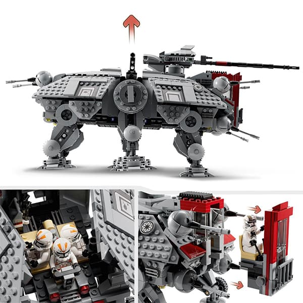 لگو Star Wars مدل AT-TE Walker 75337 — تصویر ۳