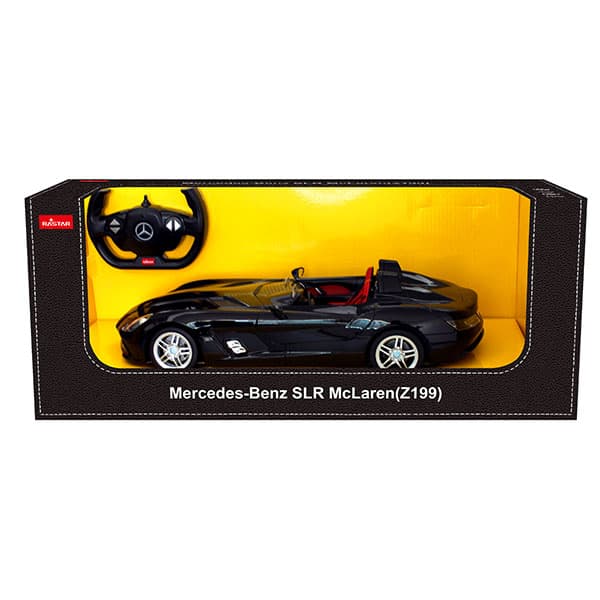 ماشین کنترلی راستار 1:12 مدل Mercedes-Benz SLR مشکی — تصویر ۴