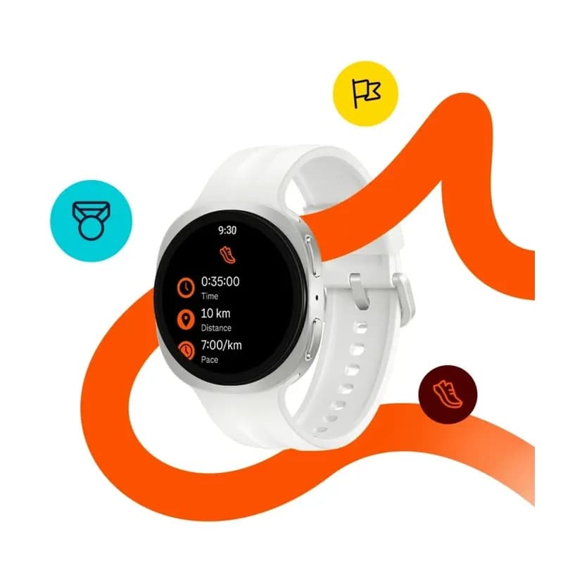 ساعت هوشمند 44 میلی متری سامسونگ مدل Galaxy Watch 9 با بند پلاستیکی — تصویر ۵