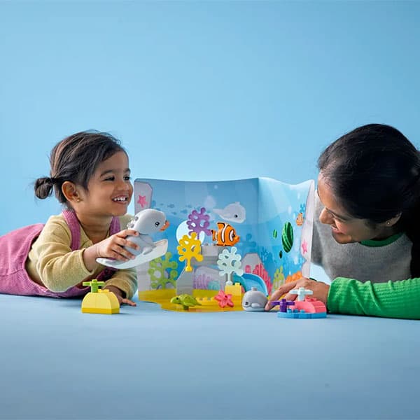 لگو Duplo مدل Wild Animals Of Ocean 10972 — تصویر ۵