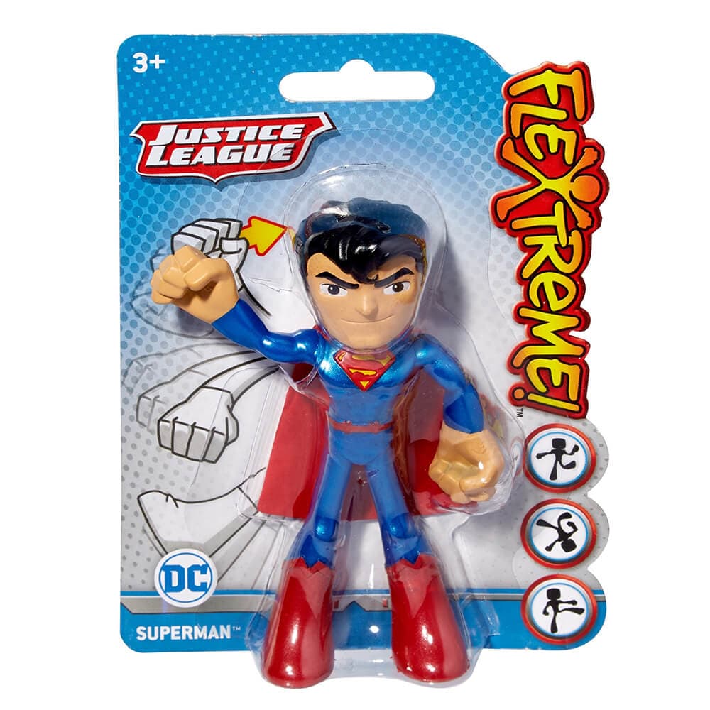 اکشن فیگور انعطاف پذیر سوپرمن 10 سانتی متری fisher-price — تصویر ۲