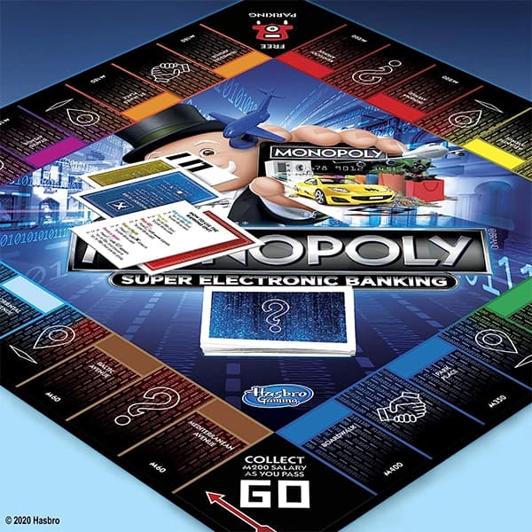 بازی فکری MONOPOLY کارتخوان دار مدل Super Electronic Banking — تصویر ۶